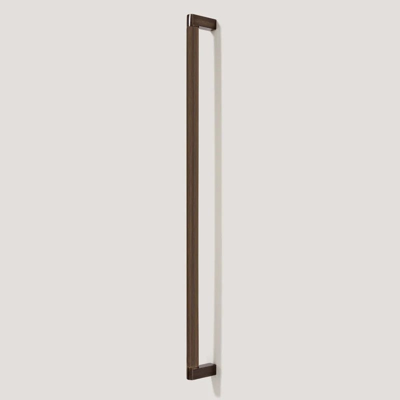 Becker 18" Grooved Appliance Pull - Solid Brass