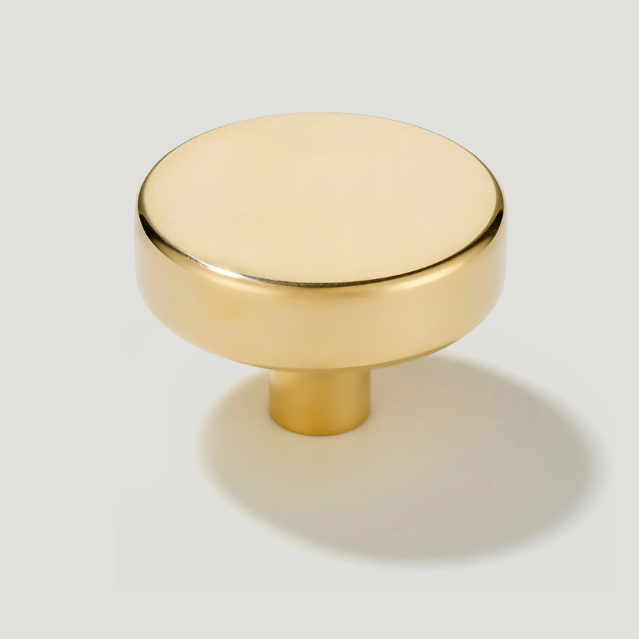 Grayson 1-7/16" Cabinet Knob - Solid Brass