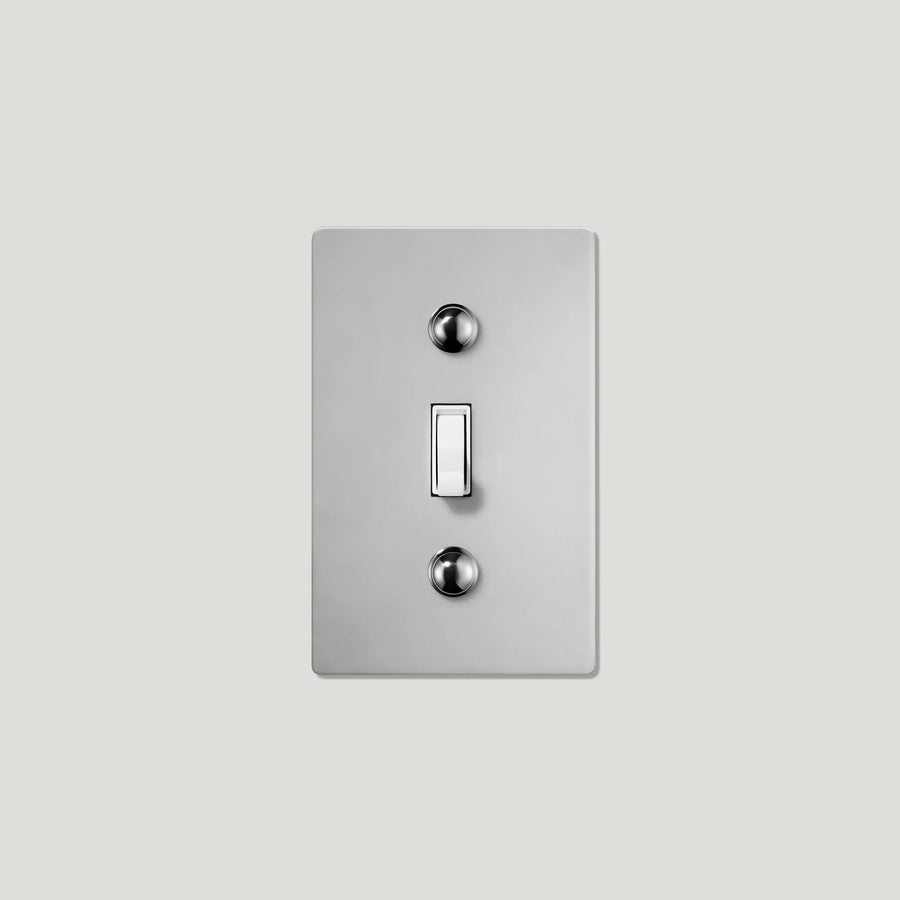 Jasper 1G Toggle Light Switch - Solid Brass